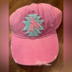 Bucking Bronc Mesh Back Cap NWOT